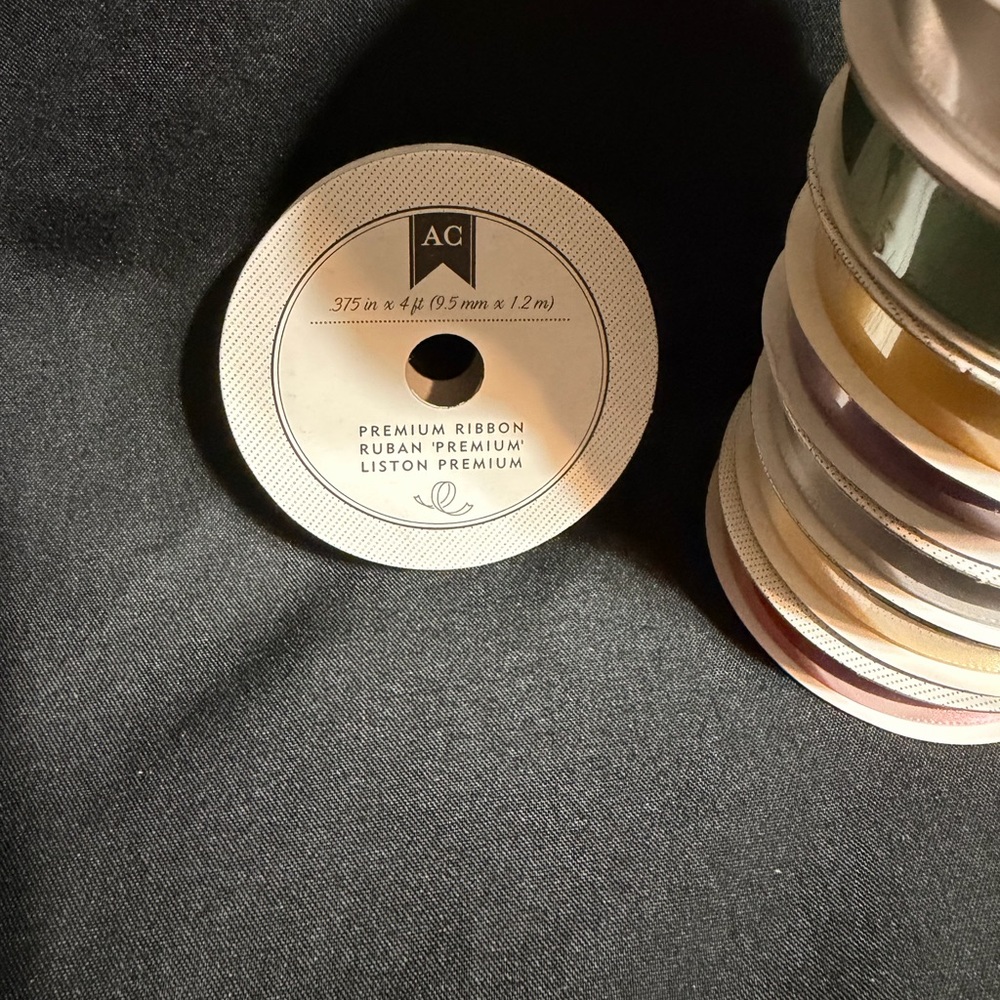 Assorted Satin Ribbon Spool Set - Multi Color - Picture 2 of 3